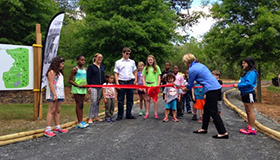 Camp Twin Lakes-Will-A-Way fully accessible walking trail.