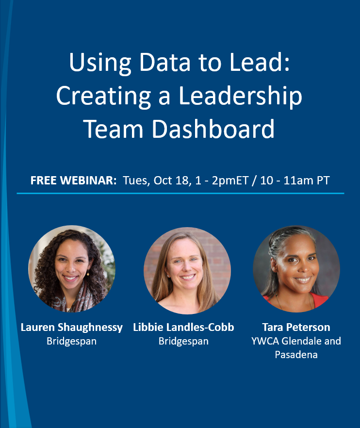 Using Data to Lead: Creating a Leadership Team Dashboard Image