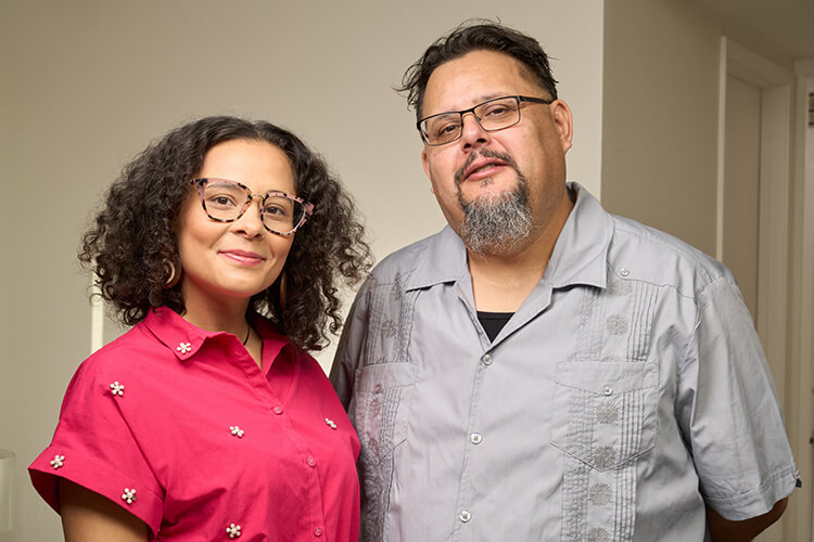 Co-Executive Directors Élice Hennessee and Carlos R. Valle, CADRE