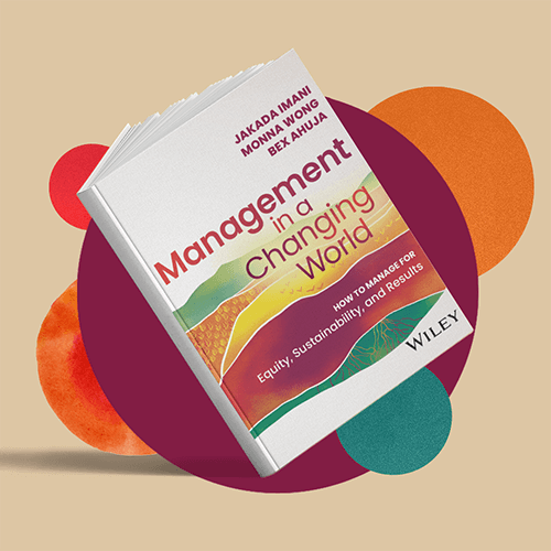 "management in a changing world" book cover cashmere