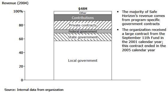 Safe Horizon: Revenue - 2004