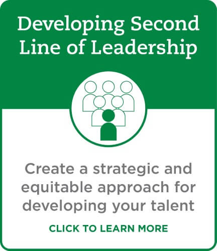 Developing a Second Line of Leadership