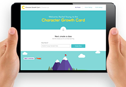 The Character Growth Card offers teachers an opportunity to provide feedback to students about their character strengths via a web-based application.
