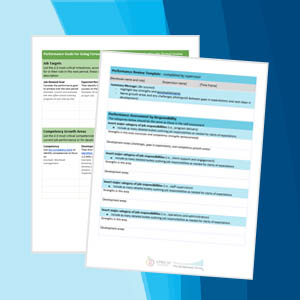Screenshot of a template