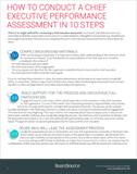 Graphic: How to Conduct a Chief Executive Performance Assessment in 10 Steps