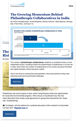 Newsletter screenshots