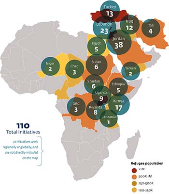 initiatives by geography