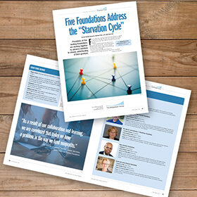 Five Foundation Leaders Address the 'Starvation Cycle', The Chronicle of Philanthropy