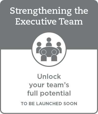 Strengthening the Executive Team Card