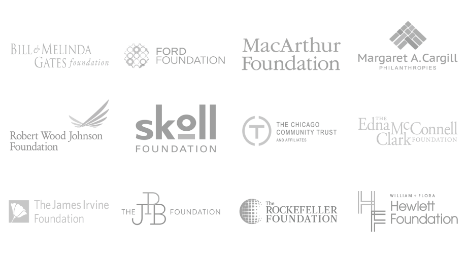 Philanthropy Foundations logo set