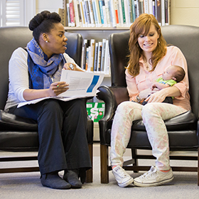 Youth Villages staff member with a North Carolinian mom.