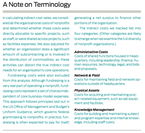 A note on terminology