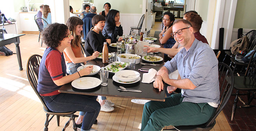 MacDowell Fellows dinner in 2017